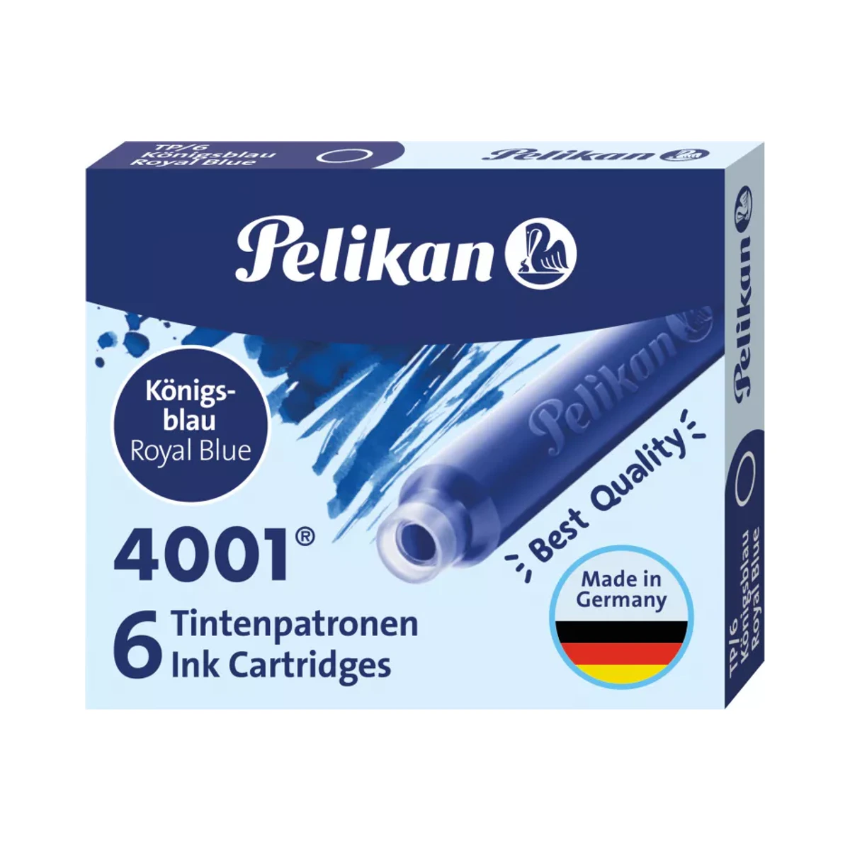 Pelikan Dolmakalem Kartuşu 6lı Küçük Boy